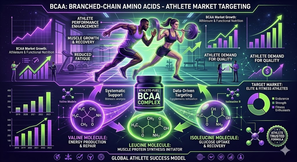 BCAA配合でアスリート市場を攻略：フィットネストレーナー発サプリメント成功事例