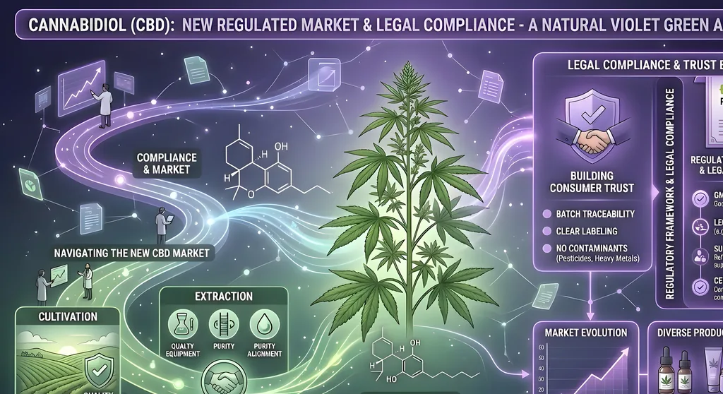 CBD（カンナビジオール）配合で新市場を開拓：法規制適応と信頼構築の成功事例