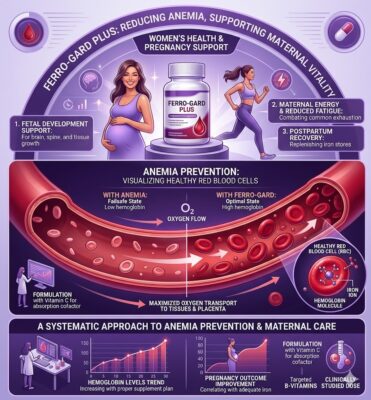 鉄分配合で女性の健康をサポート：貧血予防・妊婦向けサプリメント成功事例 | 天丸製薬
