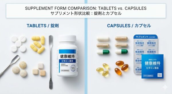 錠剤とカプセルの違い｜メリット・デメリットと選び方【2025年版】完全ガイド | 天丸製薬