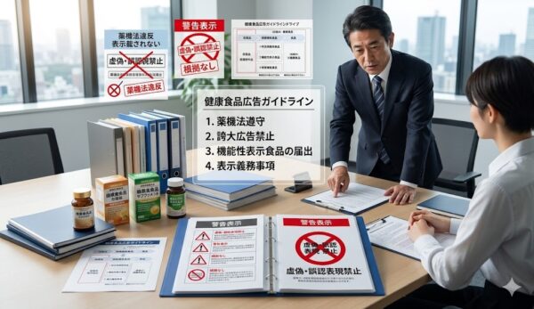 健康食品の広告規制｜薬機法・景表法で禁止される表現【専門家解説】最新法規制対応 | 天丸製薬