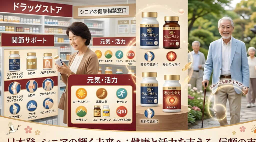 シニア向け健康食品市場｜高齢者に選ばれる製品の特徴【2025年最新】市場トレンド徹底分析